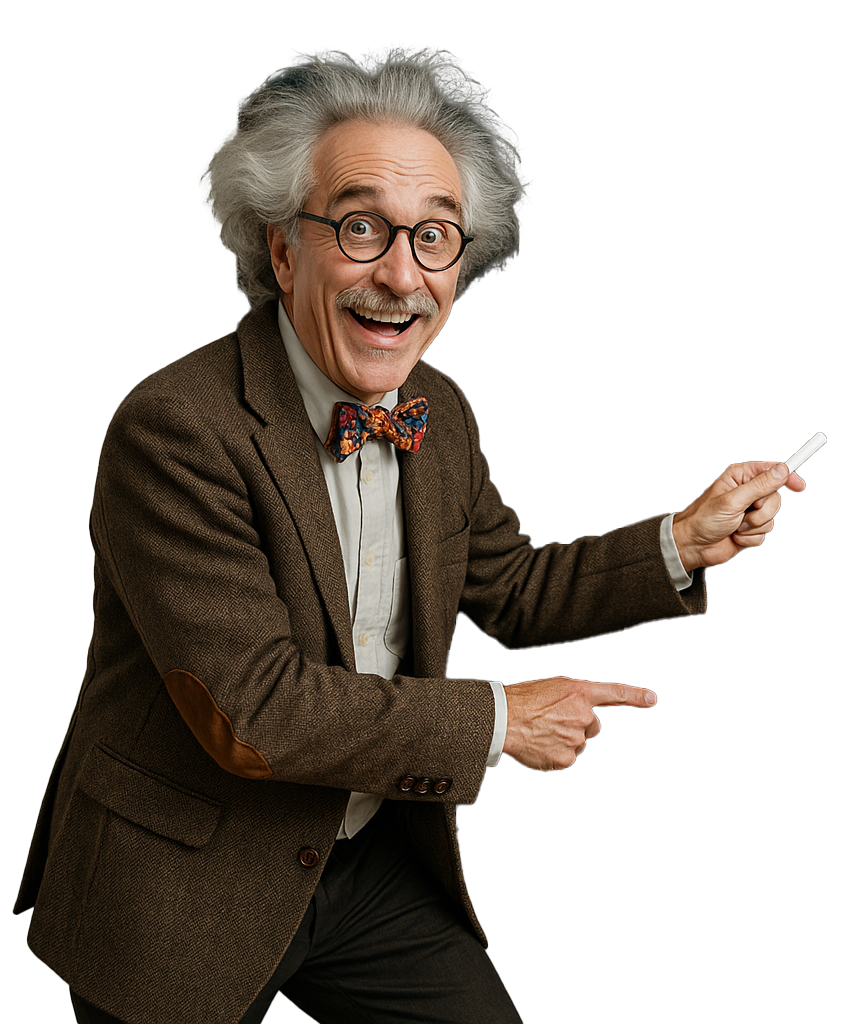 Professor Quiz Character